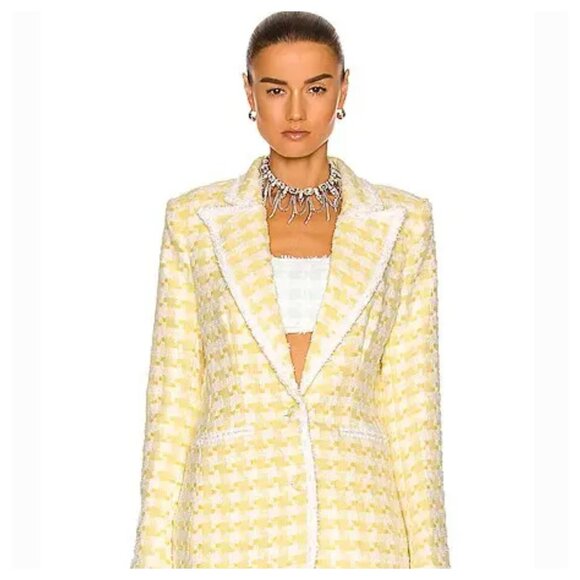 RETROFETE Dillion Blazer in Yellow (NEW WITH TAGS)